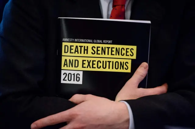 a global report booklet by Amnesty International