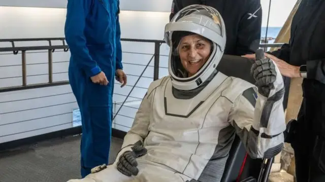 சுனிதா வில்லியம்ஸ், இந்திய பயணம், நாசாவில் இருந்து ஓய்வு, விண்வெளிப் பயணம்