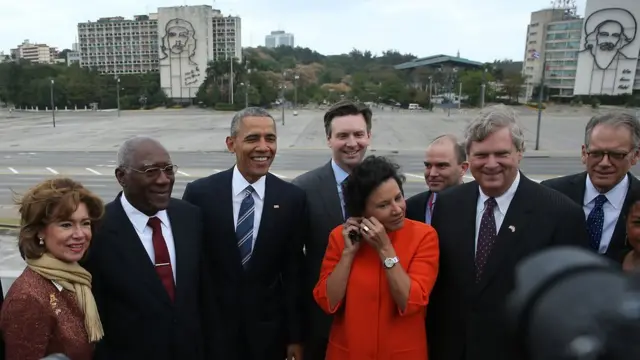 Obama en Cuba