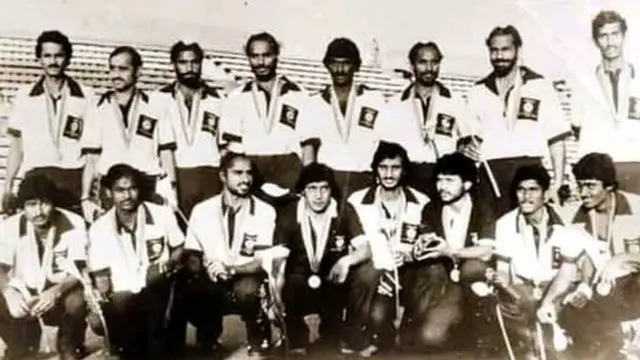 1980-ல் பதக்கம் வென்ற இந்திய ஹாக்கி அணி