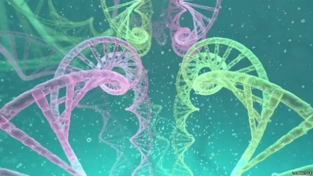 DNA banks, symbolic image