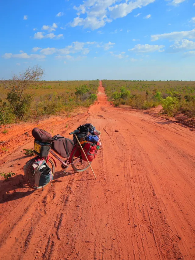 Estrada sem fim entre Ponte Alta do Tocantins e Mateiros - Jalapão - TO