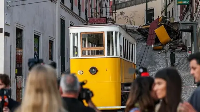 žičara u lisabonu, žičara Glorija u lisabonu, smrskana žičara u lisabonu