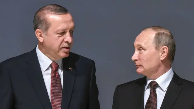 Erdogan e Putin