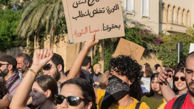 Протесты в Ливане