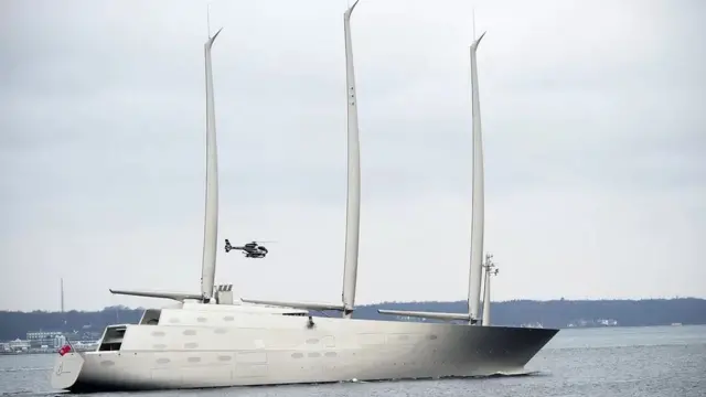 Superjahta A, u vlasništvu Meljničenkovih, spada u krem de la krem otmenih plovila