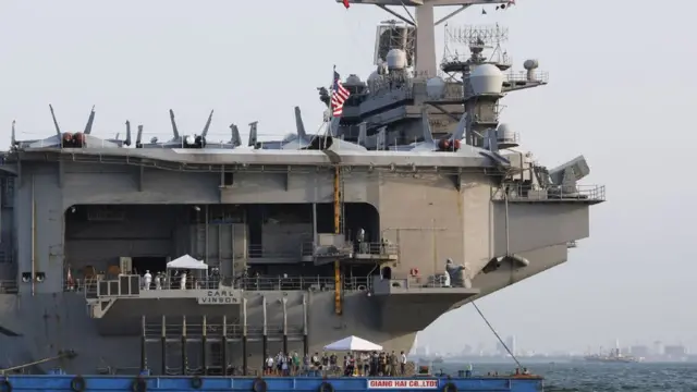 USS Carl Vinson, Vietnam