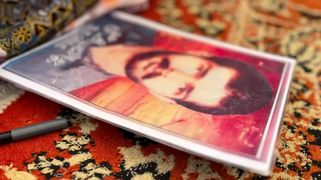 Une photo du père de Masooma