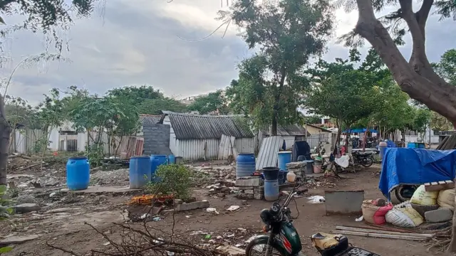 கோயம்புத்தூரில் உள்ள நரிக்குறவர் குடியிருப்பு