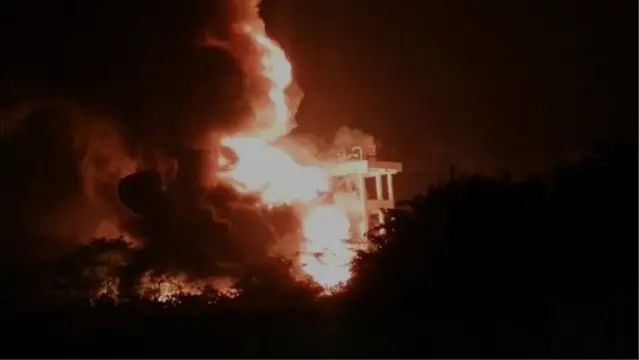 పరవాడ ఫార్మాసిటీలో అగ్ని ప్రమాదం