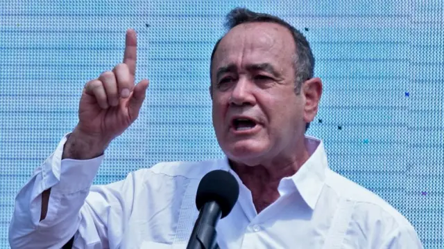 Alejandro Giammattei, presidente de Guatemala.