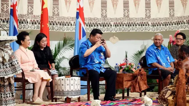 2014年習近平訪問斐濟