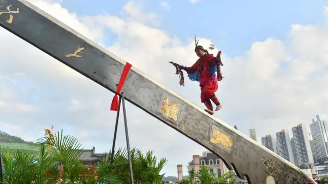 Lễ hội của người sắc tộc thiểu số ở Quý Châu, vùng Tây Nam TQ