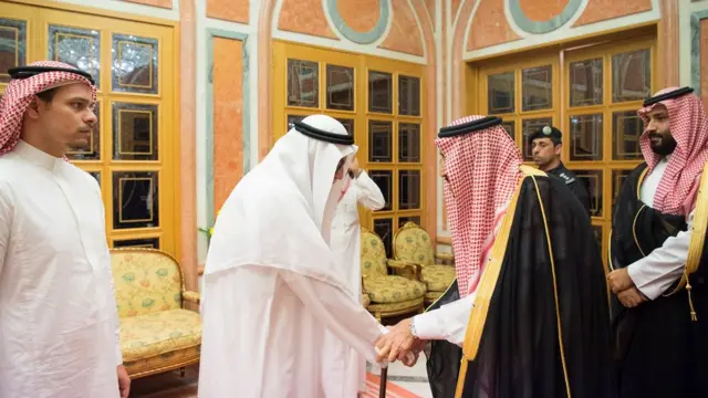 ملاقات پادشاه و ولیعهد سعودی