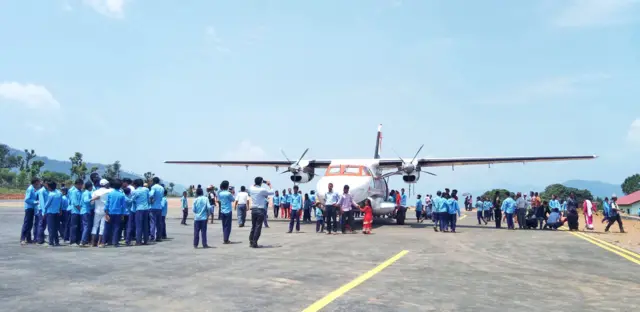 विद्यार्थी र हवाइजहाज