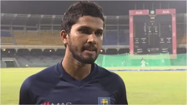 ශ්‍රී ලංකා එක් දින කණ්ඩායමේ නායක දිනේෂ් චන්දිමාල්