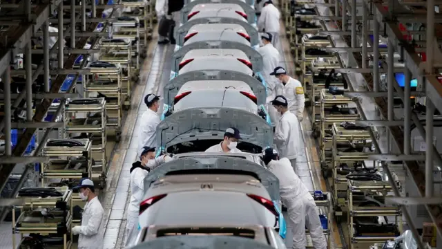Vuhan'daki fabrikalar da salgın öncesi üretim kapasitelerine dönmeye başladı. Onlardan biri Dongfeng Honda Fabrikası.