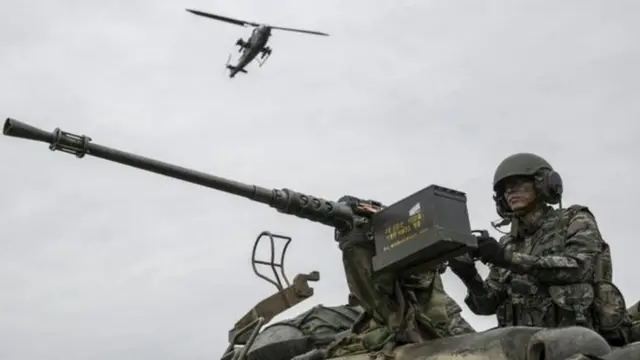 दक्षिण कोरिया, उत्तर अमेरिका, सीमा क्षेत्र, अमेरिका