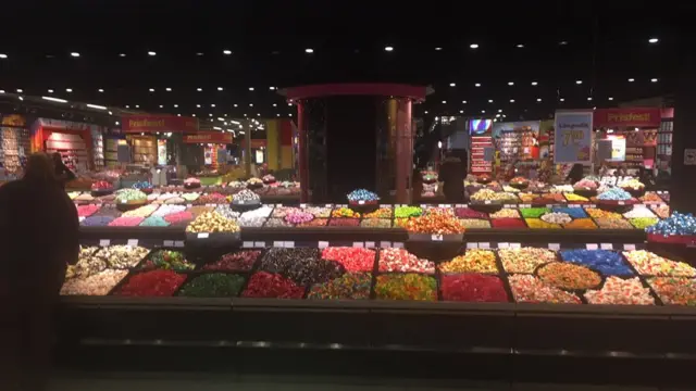 tienda de dulces en Suecia