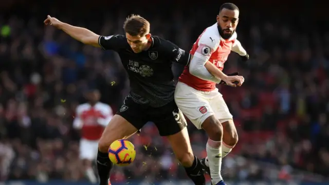 Arsenal koju Burnley