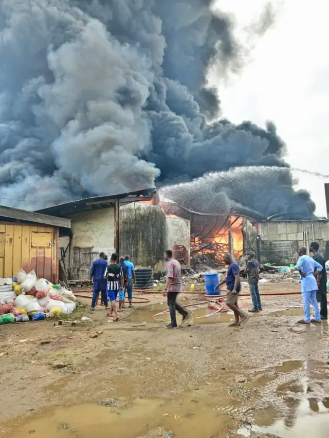 Ilepeju fire incident