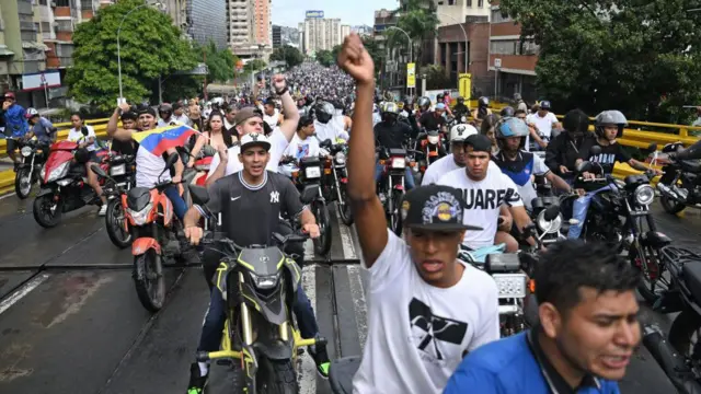 Protestobetsul jogosAltamira, Venezuela