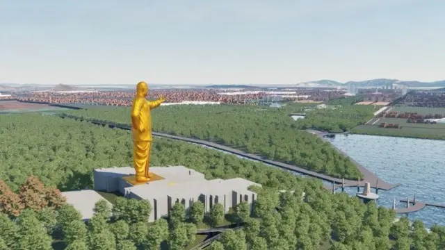 అమరావతి, ఆంధ్రప్రదేశ్, ఎన్టీఆర్ విగ్రహం