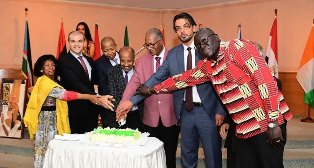 ምኒስትሪ ጉዳያት ወጻኢ ዑስማን ሳልሕ ኣብ ኣስመራ ምስ ዝርከቡ ዲፕሎማሰኛታትን ወከልቲ ሕቡራት ሃገራትን