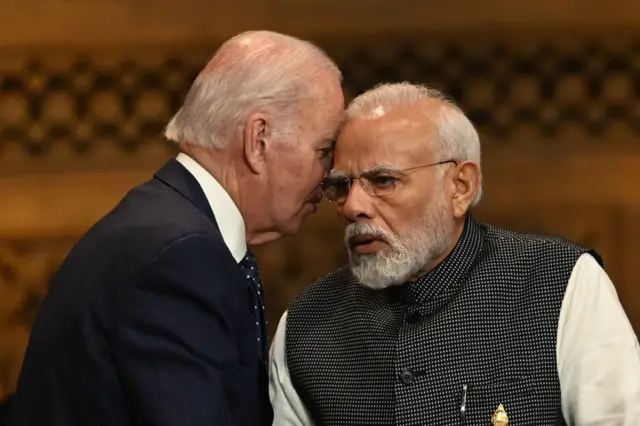 बाइडन और मोदी