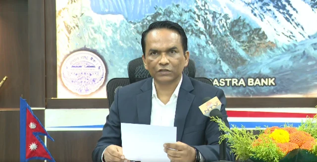 नेपाल राष्ट्र ब्याङ्कका गभर्नर विश्व पौडेल