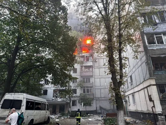 дніпро, пожежа