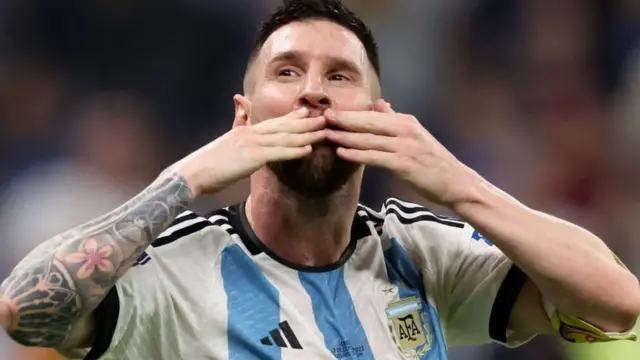 Argentina's Lionel Messi