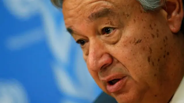 BM Genel Sekreteri Antonio Guterres