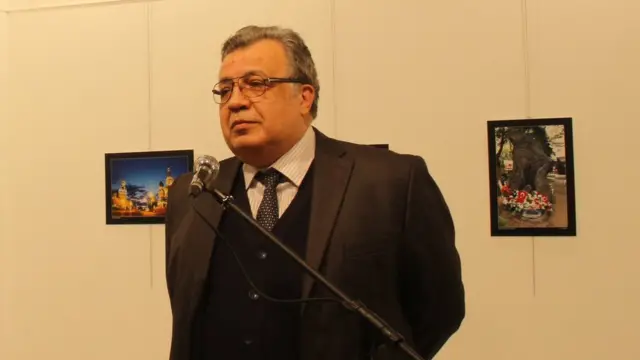 Андрей Карлов Анкарадагы сүрөт көргөзмөсүндө, 2016-жыл