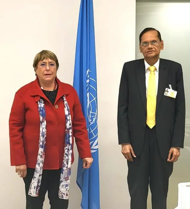 G. L. and Michelle Bachelet