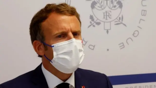 फ्रांसीसी राष्ट्रपति इमैनुएल मैक्रों