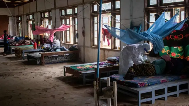 မြန်မာနိုင်ငံက ကိုဗစ်စင်တာ တခု