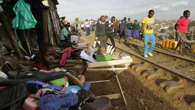 Kibera, Nairobi, Kenya - Jumanne 7 Februari 2017