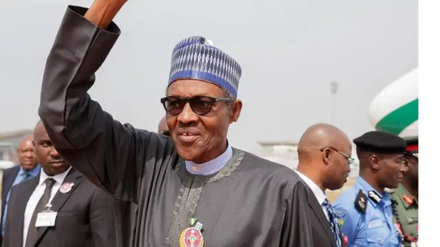 Shugaba Buhari na Najeriya