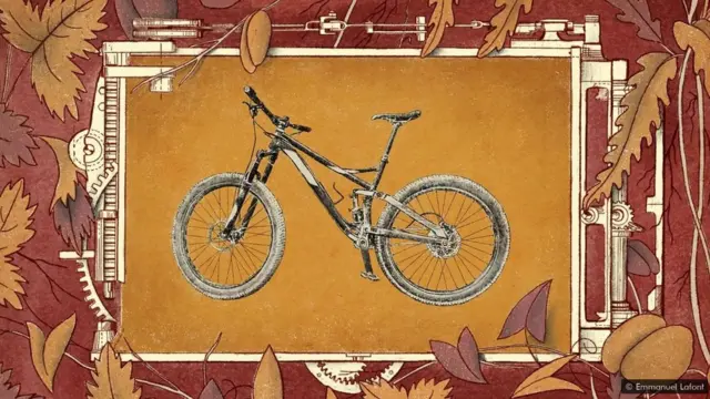 Parfois, les vélos étaient complètement épuisés, alors beaucoup ont roulé avec leurs vieux vélos rouillés.