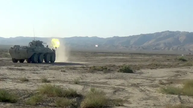 Zirehli texnika poliqonda