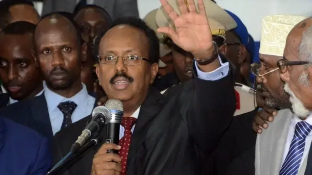 Shugaban Somalia yana da shedar zama dan kasa biyu, Somalia da Amurka