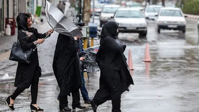 سیل در تبریز