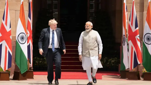 मोदी-जॉनसन