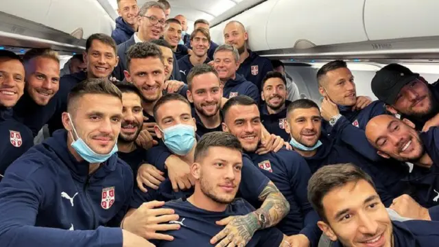 репрезентативци Србије, фудбал, Вучић