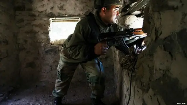 सीमा पर गोलीबारी फाइल फोटो