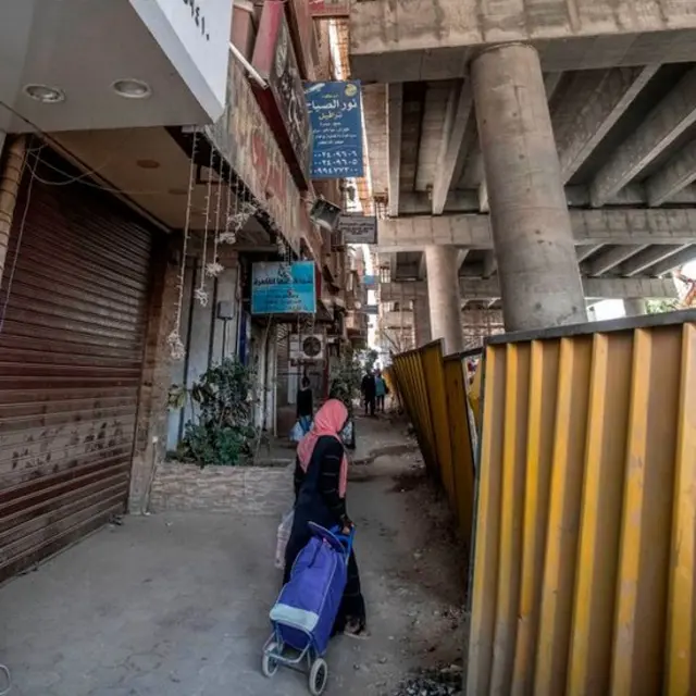 Puente en Giza, El Cairo
