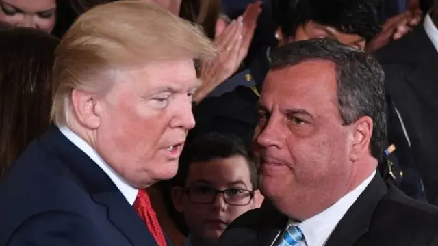 Bwana Chris Christie ni mwandani wa muda mrefuy wa rais Trump
