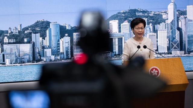 香港特首林郑月娥多番强调，香港《国安法》不会侵害市民"依法享有"的自由。