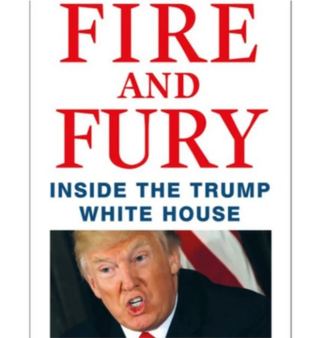 หนังสือ "เพลิงเดือดทำเนียบขาว" ที่กำลังเป็นปัญหาสำหรับนายทรัมป์อยู่ในขณะนี้